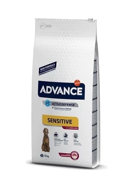 Advance Sensitive Kuzu Etli Hassas Yetişkin Köpek Maması 12 kg