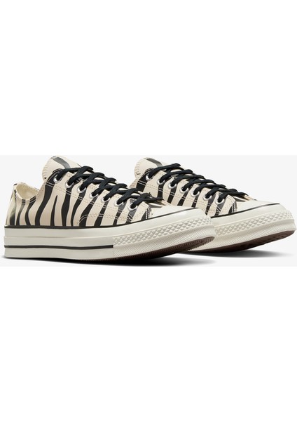 Chuck 70 Zebra Print Unisex Bej SNEAKER.271 fiyatları