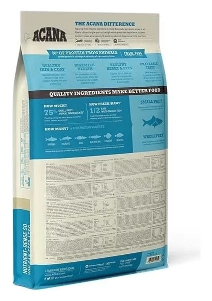 Acana Pacifica Balık ve Sebzeli Yavru ve Yetişkin Kedi Maması 4.5 kg fiyatları