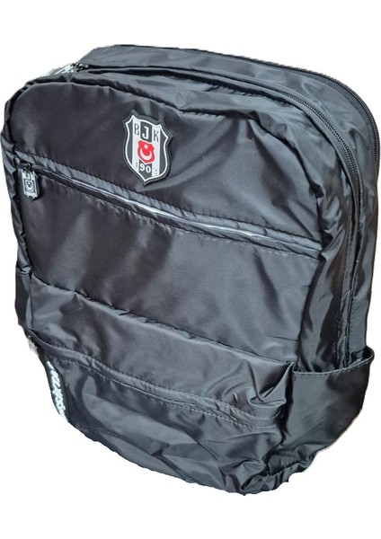 Besıktas Cok Ceplı Sıyah Sırt Cantası 25320