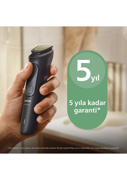 MG3946/15 Erkek Bakım Seti 9'u 1 Arada Saç & Sakal Şekillendirici