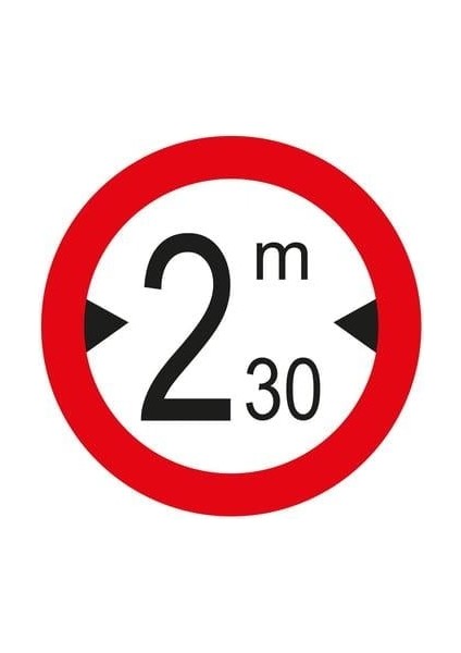 Genişliği ... Metreden Fazla Olan Taşıt Giremez Tt-20