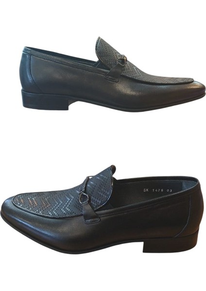Erkek Klasik Deri Bağsız Toka Detaylı Mikrolight El Işçiliği S1476 Ayakkabı modelleri