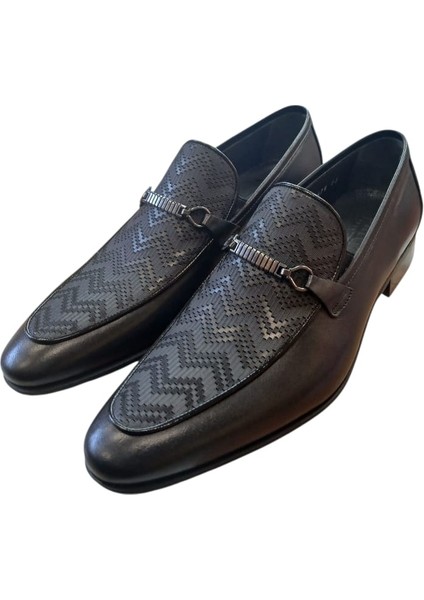 Erkek Klasik Deri Bağsız Toka Detaylı Mikrolight El Işçiliği S1476 Ayakkabı indirimleri