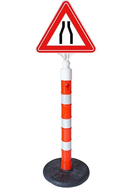 Her Iki Taraftan Daralan Yol Üçgen Levha Çift Taraflı Baskı fiyatları