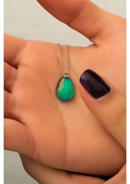 925 Ayar Gümüş His Taşı Kolye – Zarif Tasarım, Dayanıklı Zincir ve Şık Hediye Seçeneği fırsatları