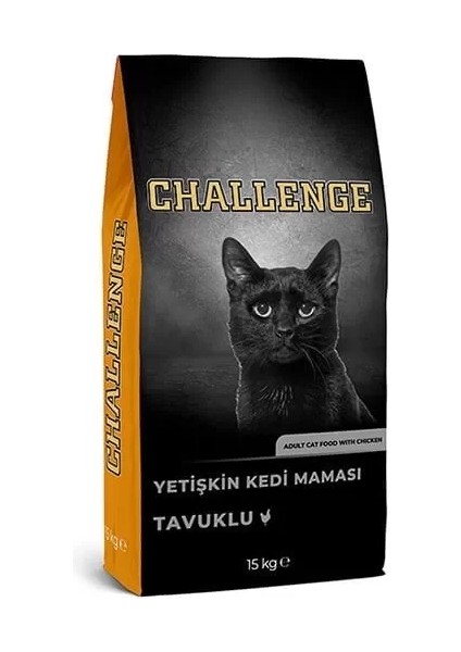 Challenge Adult Tavuklu Yetişkin Kedi Maması 15 kg