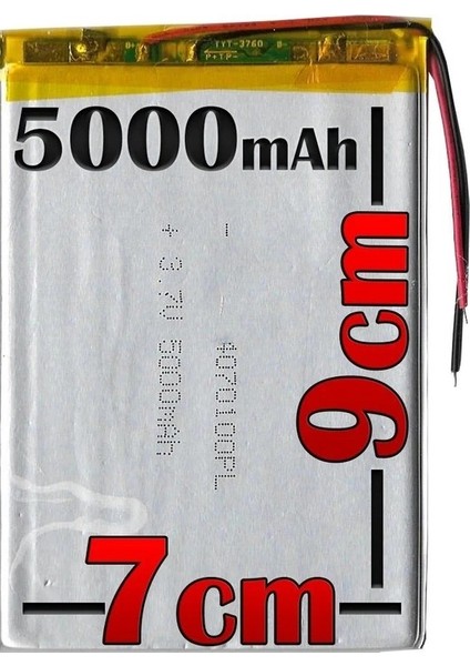 10.1'' Elde Batarya Pil - 5000MAH