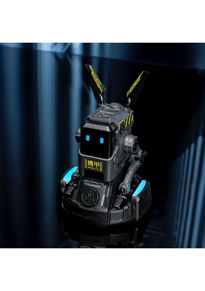 ALPHA65 Robot Figürlü 65W Hızlı Şarj Adaptörü ve Şarj Standı, Gri indirimleri