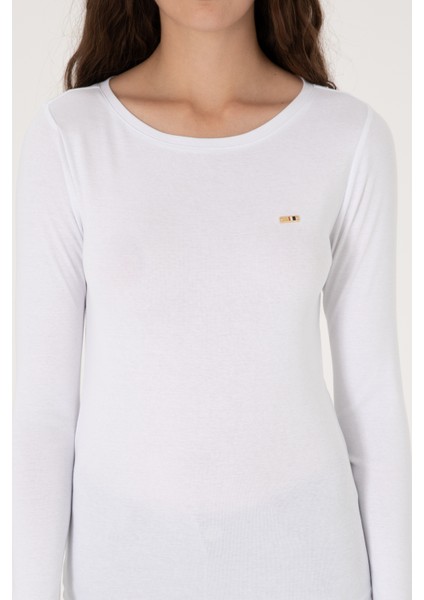 Kadın Beyaz Sweatshirt 50315419-VR013