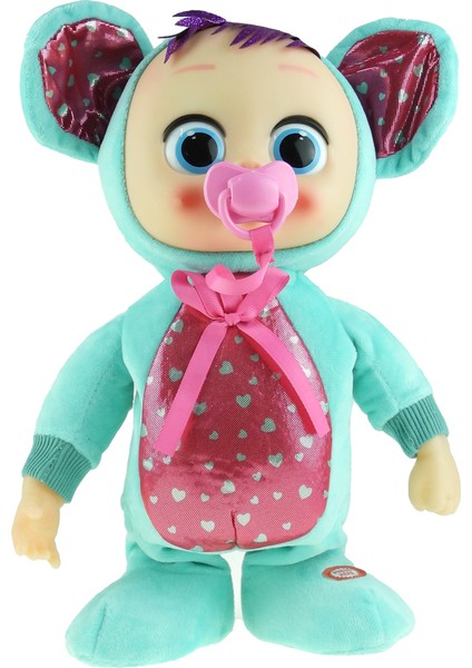 Oyuncak Bebek Sevimli Koca Göz Tavşan Bebek Sesli Hareketli 30 cm fiyatları