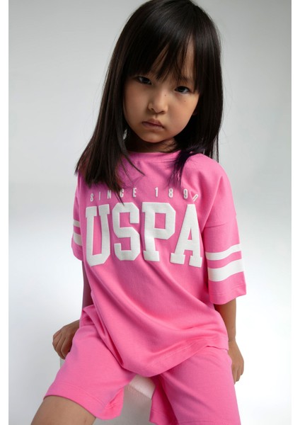 Kız Çocuk Bermuda Takım Fuşya