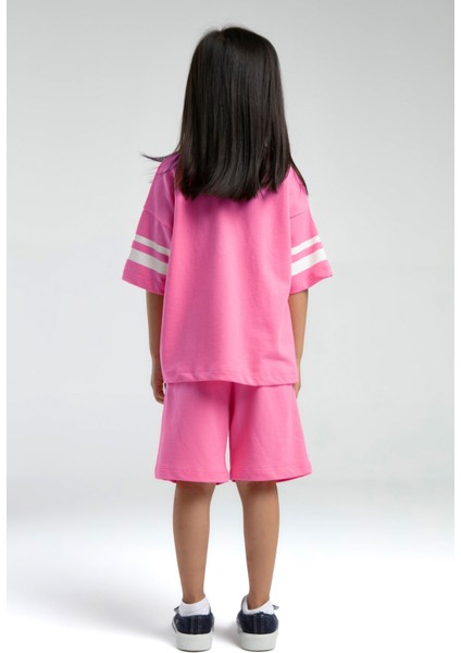 Kız Çocuk Bermuda Takım Fuşya fiyatları