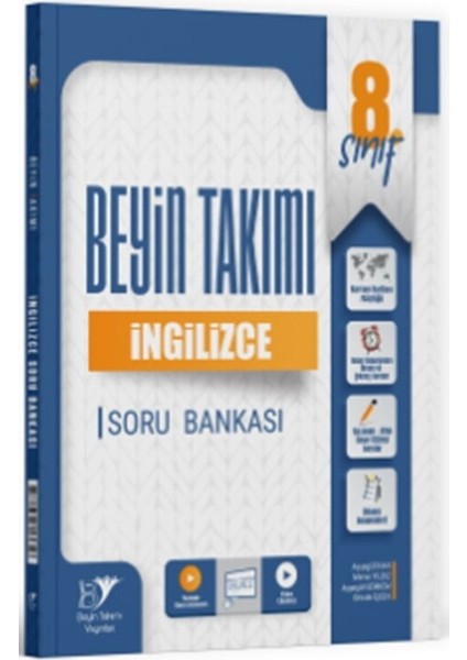 8. Sınıf Ingilizce Soru Bankası Beyin Takımı Yayınları