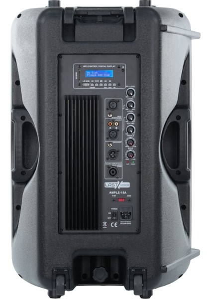 AMPLE-15A Aktif Kabin Hoparlör 15 Inç 1000 Watt Bluetooth USB fiyatları