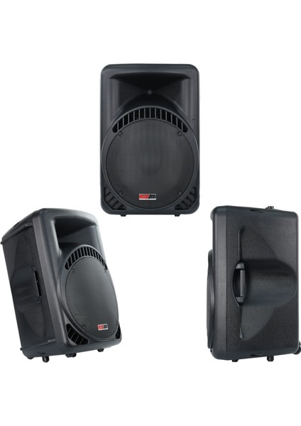 AMPLE-15A Aktif Kabin Hoparlör 15 Inç 1000 Watt Bluetooth USB indirimleri