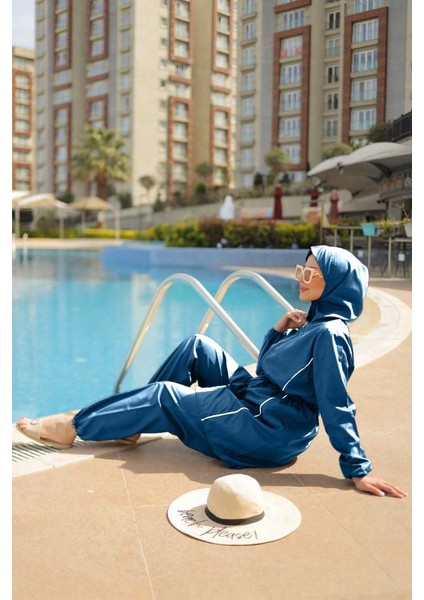 Tesettür Mayo Takımı Indigo - 27096 fiyatları
