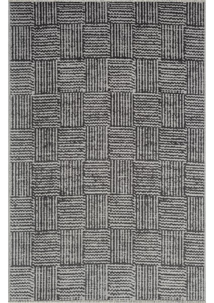 Ares Gri Antrasit Halı Yıkanabilir Kaymaz Taban Şönil Kilim Dokuma Pamuk Taban Kilim NV01 50 x 80 cm fiyatları