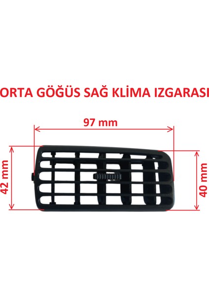 Nissan Sunny Havalandırma Klima Izgara Takımı fırsatları