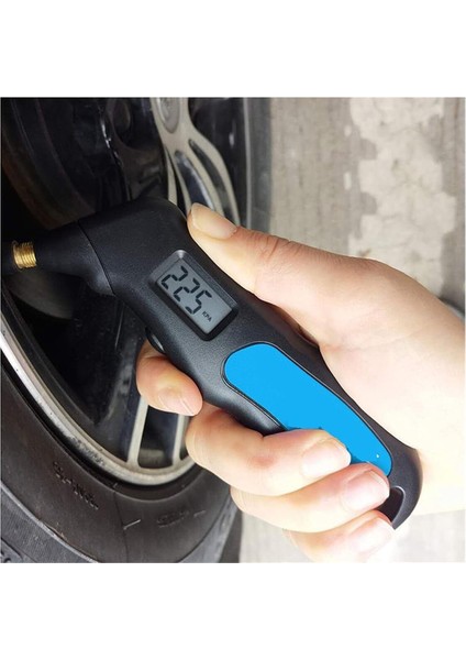TH805 LCD Ekranlı Dijital Lastik Basınç Ölçer Metre Barometre Araba Kamyon Motosiklet Lastiği Için modelleri