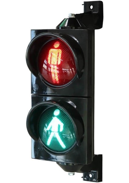 Ledli Yaya Figürlü Sinyal Verici, Trafik Lambası 100 mm
