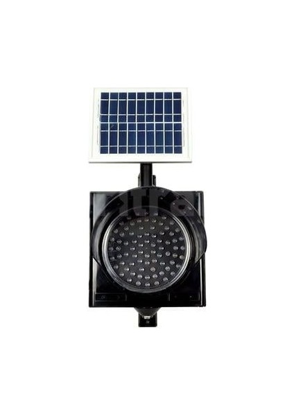 Ledli Güneş Enerjili Flaşör, Solar Çakar Lamba 200 mm fiyatları