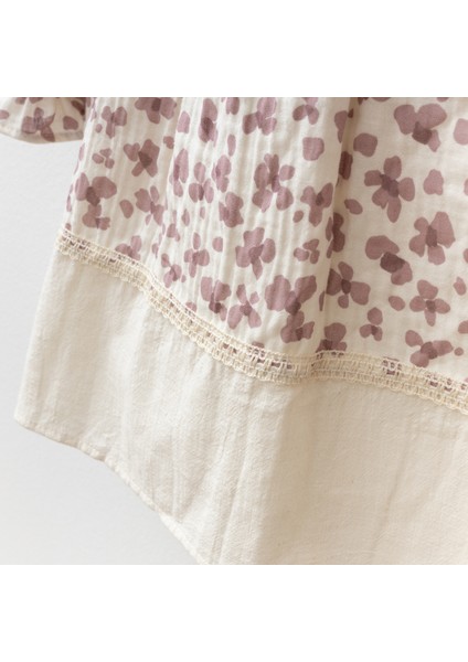 Papatya Desenli Kız Bebe Elbise modelleri