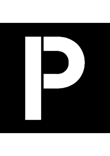 Boyama Şablonu Park Yeri 100X100CM