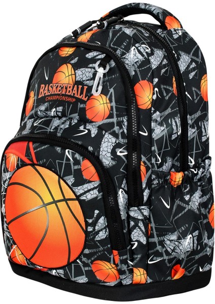 Ultra Lüks Erkek Çocuk Ortopedik Su Geçirmez İlkokul Çantası Termal Beslenme+Kalemlik Basketball Tasarım modelleri