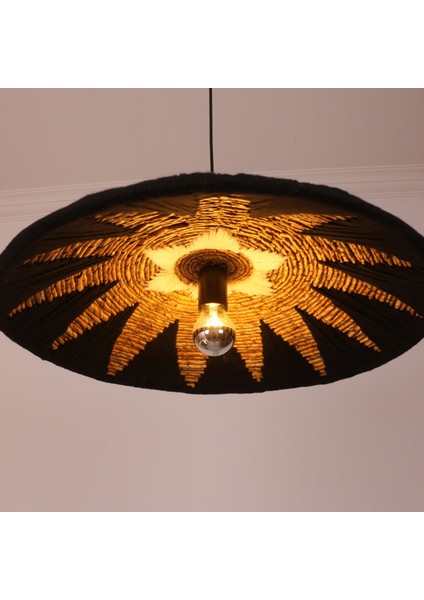 Mylamp Maya 60X13 cm Çap- Doğal Abaka Aydınlatma fiyatları