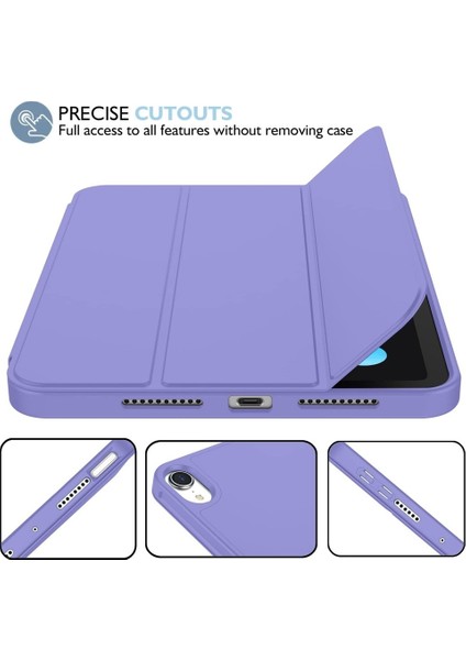 Apple iPad Mini 7 A17 Pro (2024) Kalemlikli Uyku Modlu Yatay Standlı Stromix Smart Kılıf indirimleri