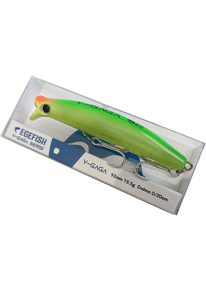 V Gaga 92MM 15.5 gr Maket Balık