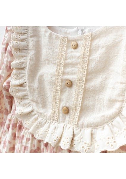 Papatya Desenli Kız Bebe Elbise modelleri