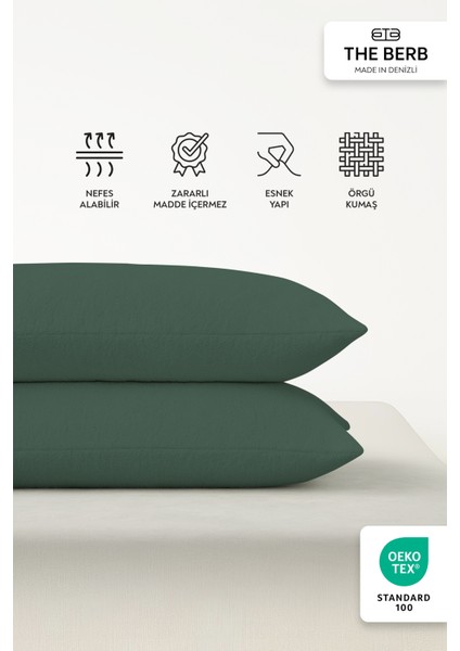 | 2'li Havlu Dokulu Yastık Kılıfı Seti | 50 x 70 | Fermuarlı | Yumuşak Terry Kumaş fiyatları