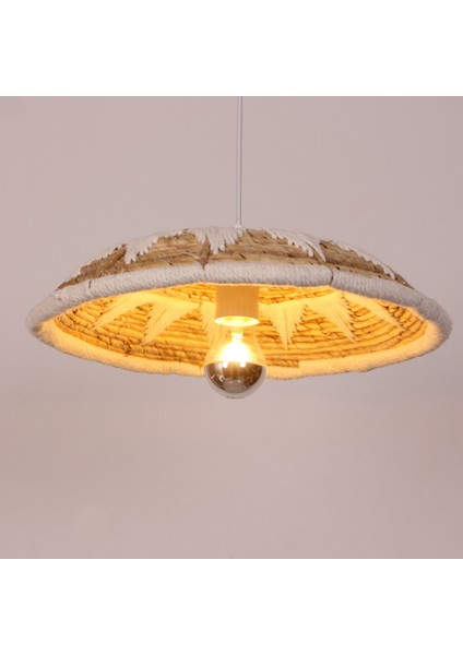 Mylamp Inka 40X9 cm Çap- Doğal Abaka Aydınlatma modelleri