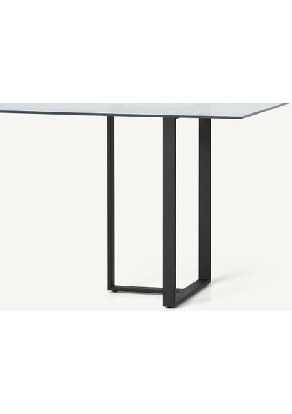 Eva Siyah Metal Yemek Masası fırsatları