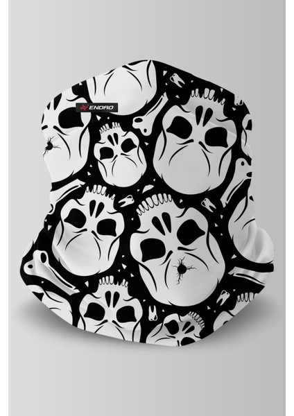 Skull Motorcu Buff Maske Outdoor Boyunluk Unisex Bandana