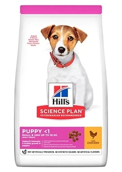 Hills Puppy Small & Miniature Tavuklu Küçük Irk Yavru Köpek Maması 1.5 kg