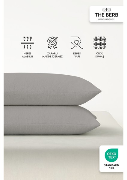 | 2'li Havlu Dokulu Yastık Kılıfı Seti | 50 x 70 | Fermuarlı | Yumuşak Terry Kumaş fiyatları