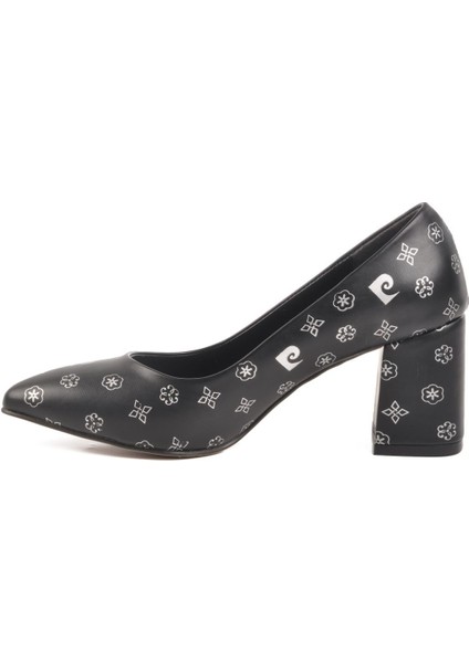 Pierre Cardin 50176 Z Siyah Desenli Kadın Topuklu Ayakkabı fiyatları