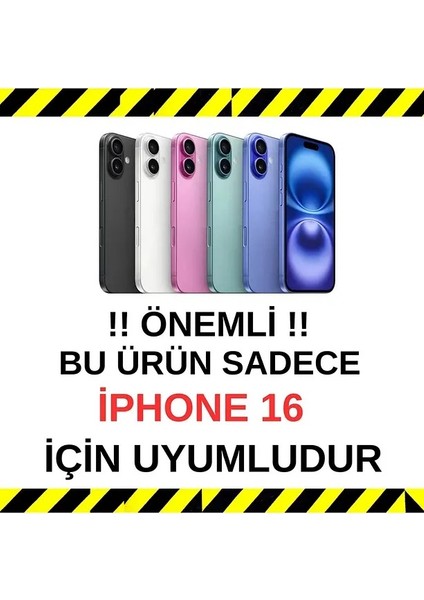 Iphone 16 Uyumlu Desenli Lüx Şeffaf Silikon Kılıf MNL29 fiyatları
