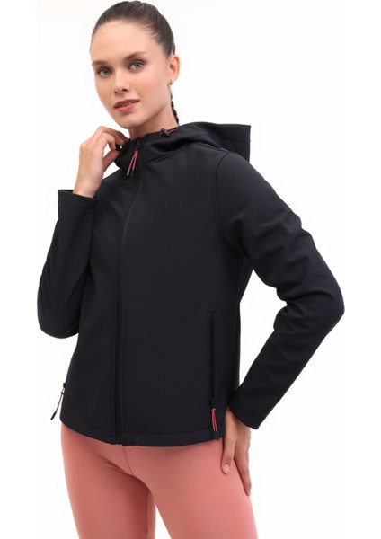 Wb Basıc 5GF748 5pr Siyah Kadın Softshell