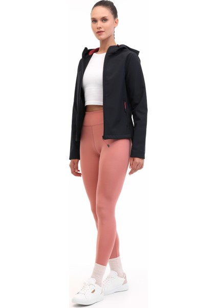 Wb Basıc 5GF748 5pr Siyah Kadın Softshell modelleri