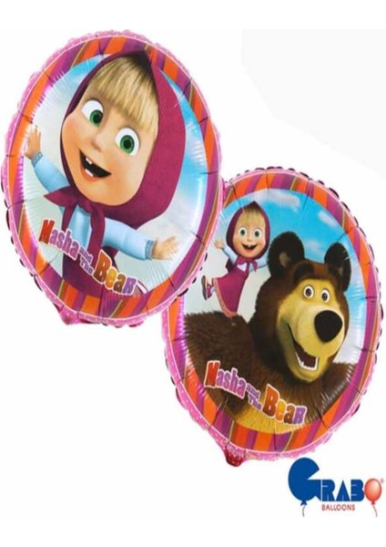 Masha ve Koca Ayı Folyo Balon - 45 cm