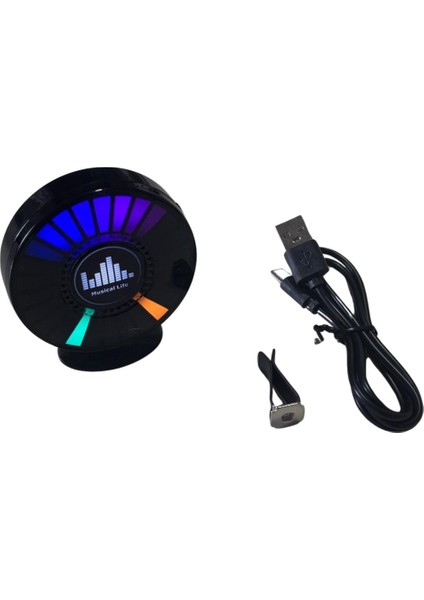 Hıghtek Rgb Sese Duyarlı Dik Ekolayzer L030