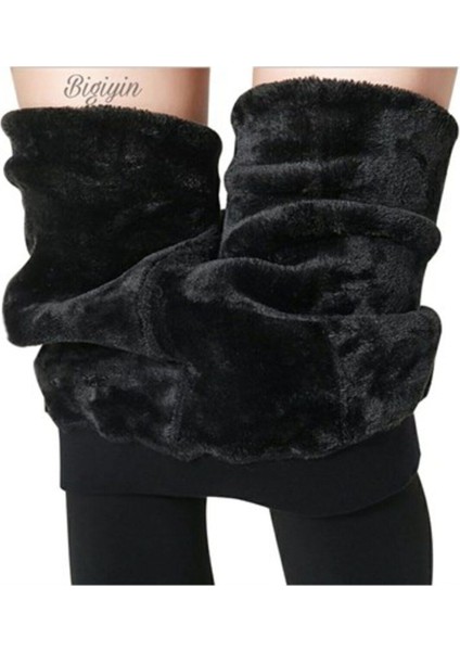 Larosa Termal Peluş Tayt Siyah