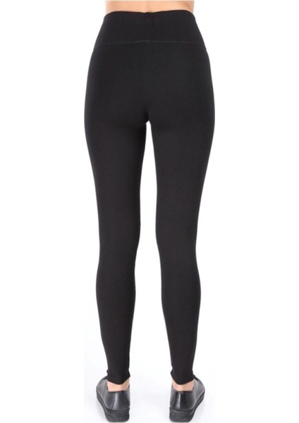 Kadın Siyah Çelik Örme Tayt fiyatları