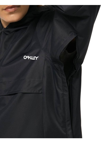 Holly Anorak Kadın Siyah Snowboard Ceketi