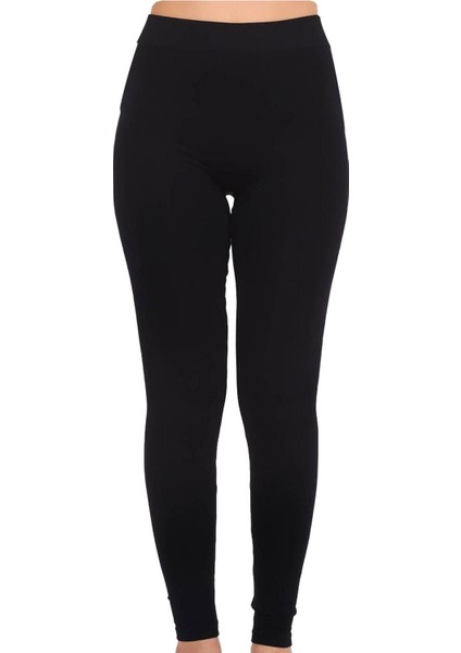 Içi Peluşlu Kadın Sıcak Tutan Termal Tayt