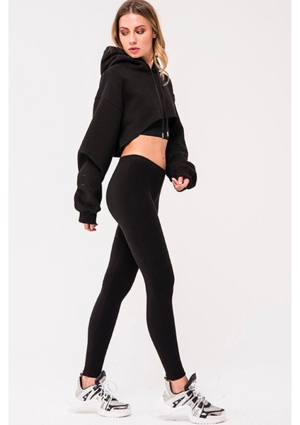 Kadın Siyah Pamuklu Tayt fiyatları